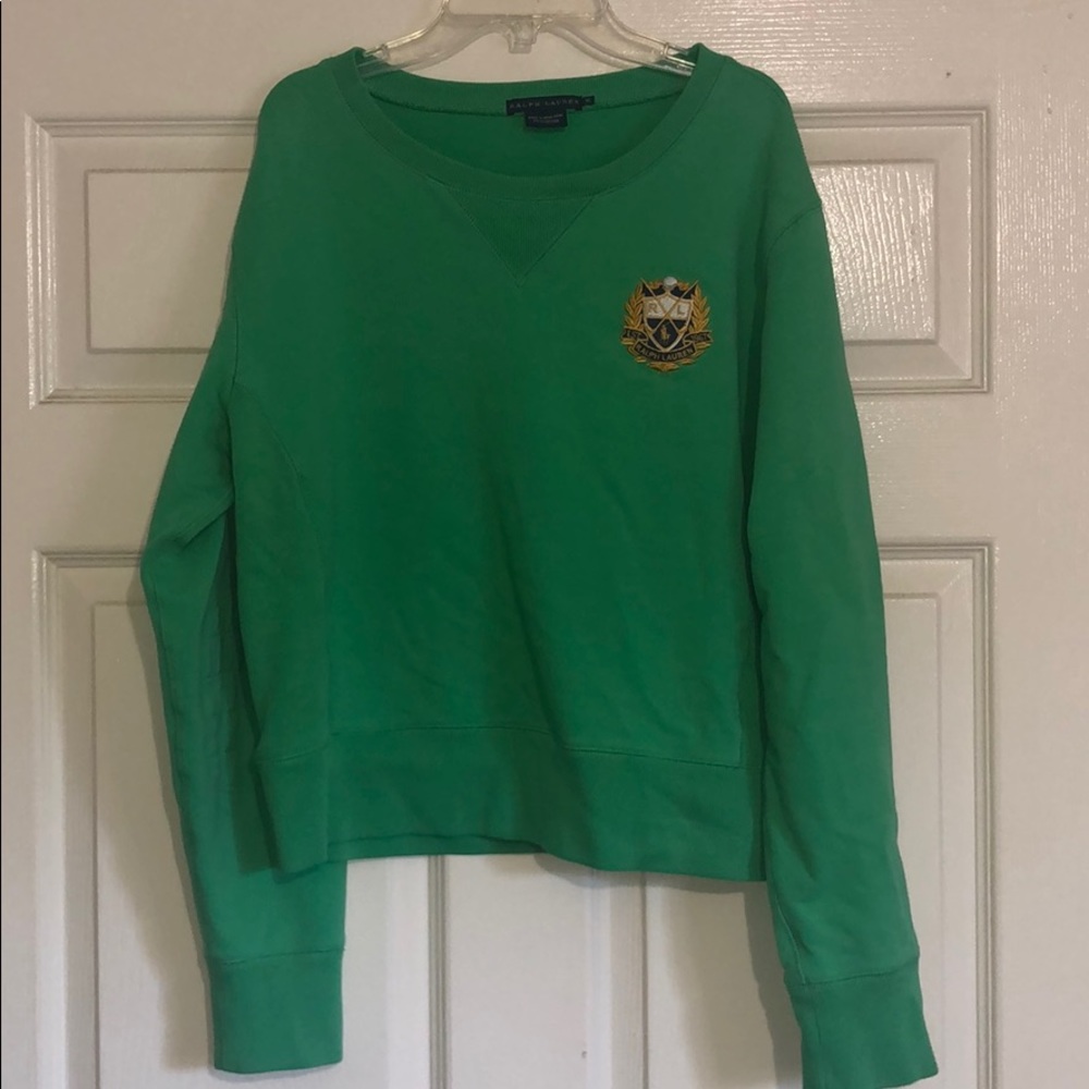 Green Sweater Ralph Lauren Clean good conditions